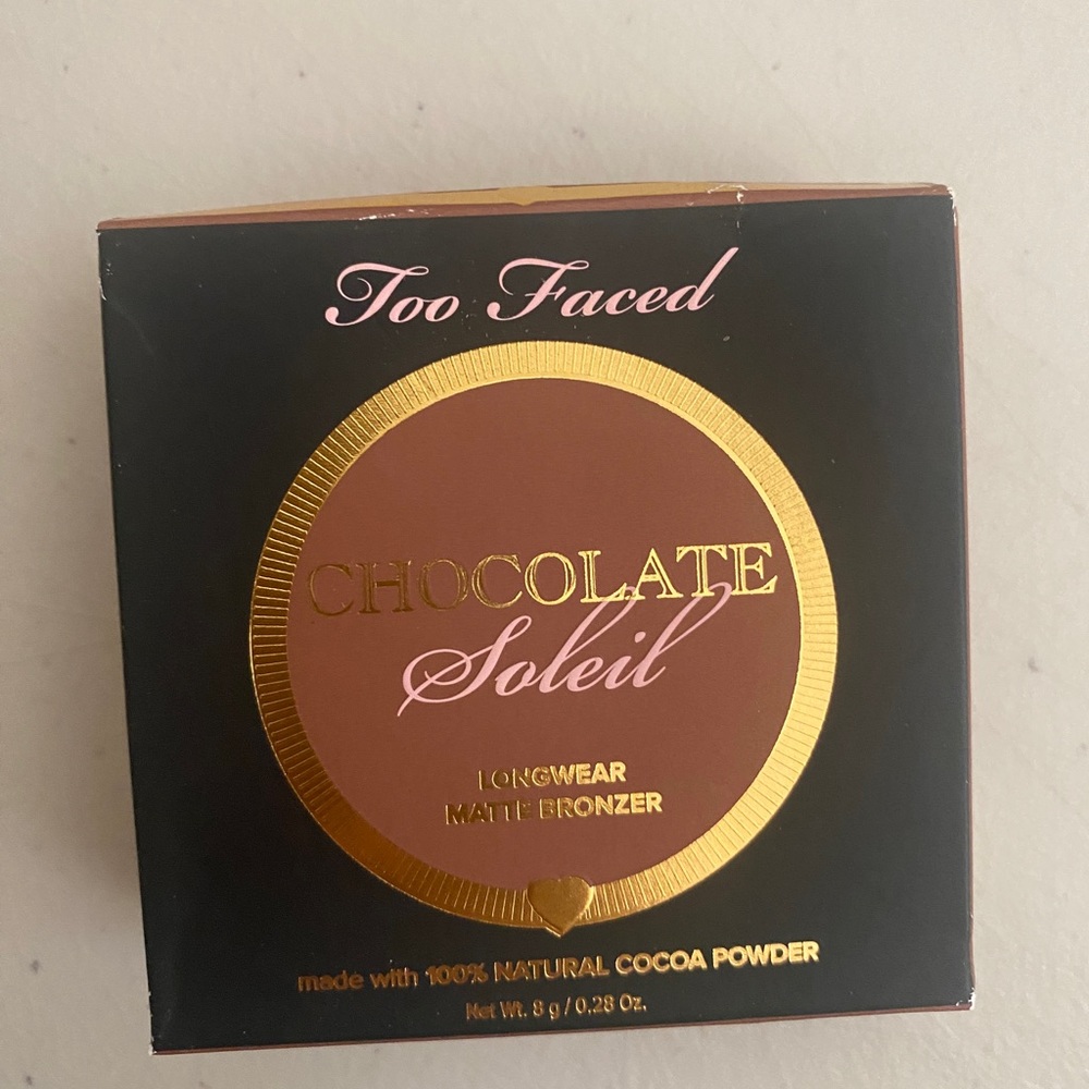 Too Faced Chocolate  longwear matte bronzer